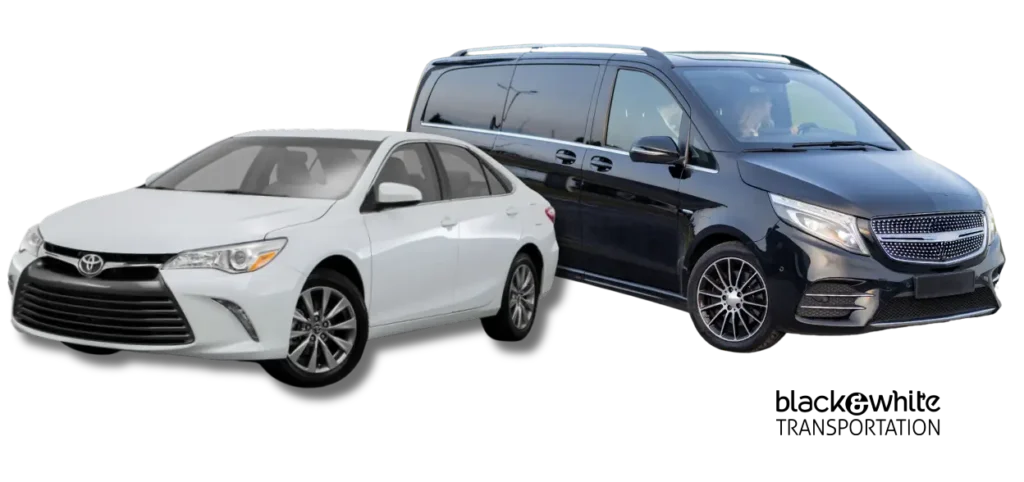 Sedan and Passenger Van for Private Transportation