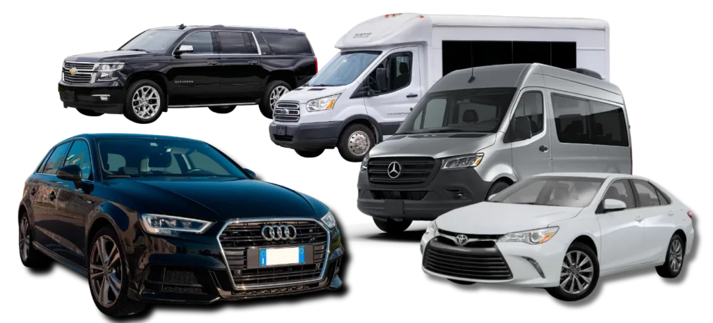 Senior Transportation Fleet of Sedans, SUVs, and Vans